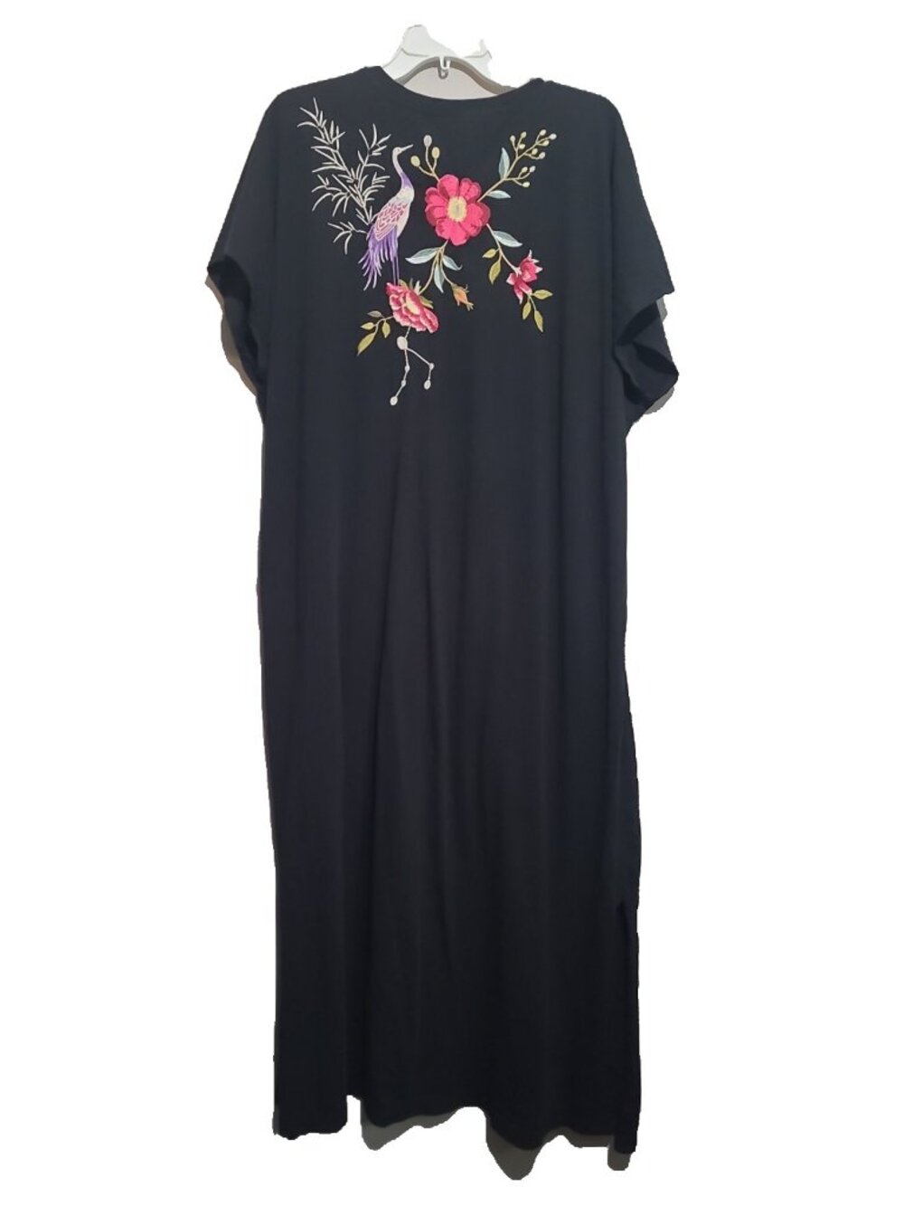 Johnny Was Osaka Relaxed Knit Dress XL Black - Picture 4 of 7